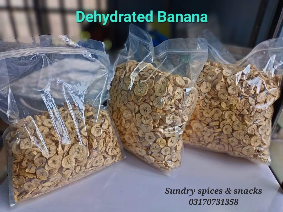 Dehydrated Bananas