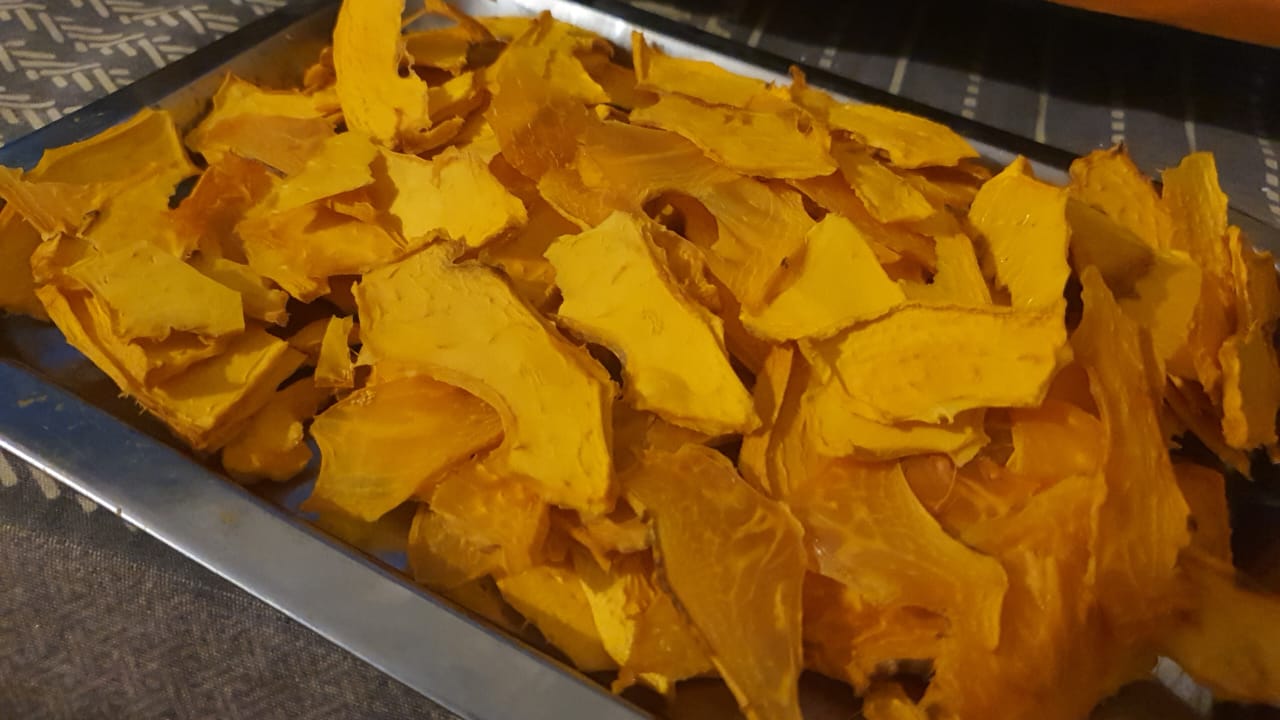 Dehydrated Papaya