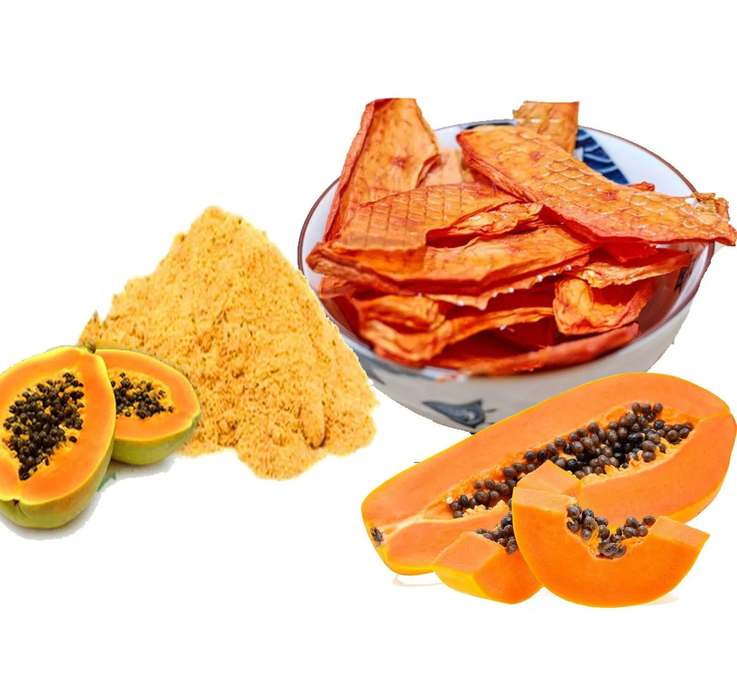 Dehydrated Papaya